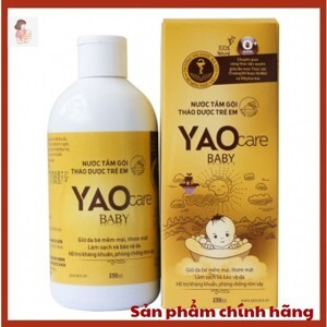 Nước tắm gội thảo dược cho trẻ sơ sinh Yaocare Baby 250ML