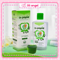 Nước Tắm Gội Thảo Dược Dr Papie Cho Bé, Sữa Tắm Thảo Dược cho trẻ sơ sinh 230ml