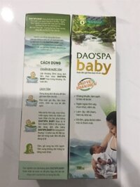 NƯỚC TẮM GỘI THẢO DƯỢC TRẺ EM DAO’SPA BABY 150ML (CHAI)