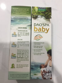 NƯỚC TẮM GỘI THẢO DƯỢC TRẺ EM DAO’SPA BABY 150ML (CHAI)