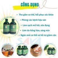 Nước tắm thảo dược Dao Đỏ sau sinh phục hồi sức khỏe phụ nữ sau sinh