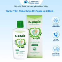Nước Tắm Thảo Dược Dr.Papie Lọ 230ml
