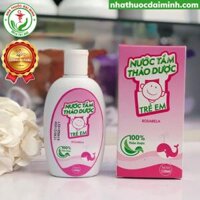 Nước Tắm Thảo Dược Trẻ Em Rosabela – An Toàn Với Làn Da Của Trẻ