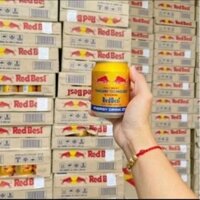 Nước Tăng Lực Bò Húc Redbest Thương Hiệu Việt Nam Sản Xuất [ 1 Thùng 24 Lon]