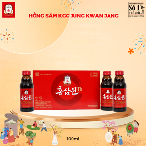 Nước tăng lực hồng sâm Won hộp 10 chai KGC Cheong Kwan Jang