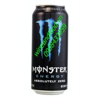 Nước tăng lực không đường Monster Absolutely Zero 473ml