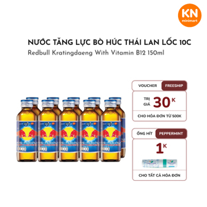 Nước tăng lực Redbull - 150ml x 10 chai