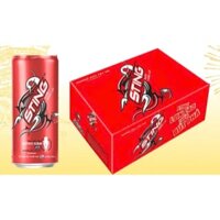 Nước tăng lực Sting Dâu lon 320ml (Thùng 24 lon)