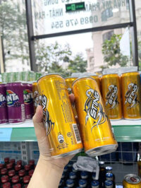 Nước Tăng Lực Sting Vàng Lon 320ml – Thái Lan