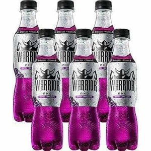 Nước tăng lực Warrior hương nho - Thùng 24 chai 330ml