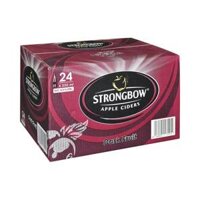 Nước táo lên men Strongbow dâu đen, thùng 24 chai, 330ml