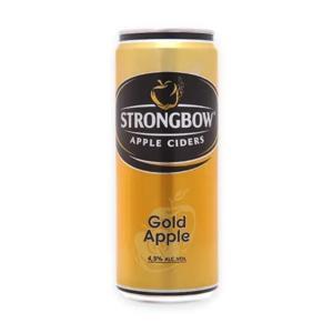 Nước táo lên men Strongbow táo nguyên bản - lon 330ml