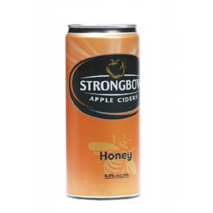 Nước táo lên men Strongbow vị mật ong - lon 330ml