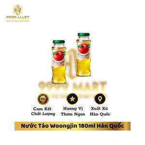 Nước táo Woongjin chai 180ml