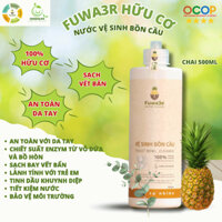 Nước Tẩy Bồn Cầu Fuwa3e Hữu Cơ Diệt Khuẩn Với Tinh Chất Khuynh Diệp 500ml