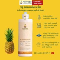 Nước tẩy bồn cầu Fuwa3e hữu cơ diệt khuẩn với tinh chất khuynh diệp 500ml