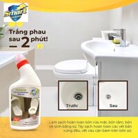Nước tẩy bồn cầu, lavabo, sứ Smart TS 500ml siêu nhanh, sạch vết bẩn cứng đầu
