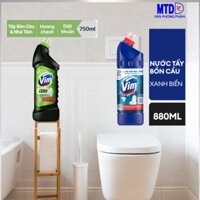 Nước tẩy bồn cầu, nhà vệ sinh Vim 880ml/Zero 750ml diệt khuẩn -chính hãng Unilever