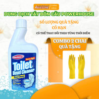 Nước Tẩy Bồn Cầu POWERHOUSE Heavy Duty, Hàng Nhập Mỹ - Tẩy Sạch Mảng Bám, Khử Khuẩn Hiệu Quả