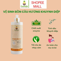 Nước tẩy bồn cầu sinh học Fuwa3e, chiết xuất Enzyme dứa, tinh dầu khuynh diệp khử mùi, diệt vi khuẩn chai 500ml
