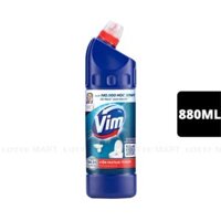 Nước Tẩy Bồn Cầu Vim Diệt Khuẩn Xanh Biển Chai 880ml