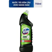 Nước tẩy bồn cầu vim zero 750ml