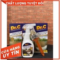 Nước tẩy bồn tắm tẩy  bồn rửa mặt tẩy vách kính tẩy cặn canxi nước tẩy DR.C 300ml.