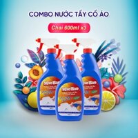 Nước Tẩy Cổ Áo Mao Bao - Combo 03 Chai 600ml