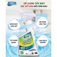 Nước tẩy đầu mỡ sofish vệ sinh xoong nồi thiết bị bếp