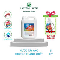 NƯỚC TẨY GIỮ MÀU AXO THANH KHIẾT 5L (DÀNH CHO DA NHẠY CẢM) - TẶNG 1 CHAI AXO 800ML CÙNG LOẠI