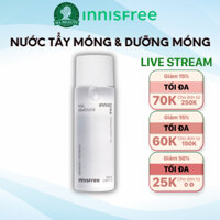 Nước tẩy móng tay chiết xuất jeju cung cấp dưỡng chất dưỡng móng khỏe innisfree Nail Remover 100 mL