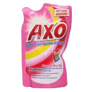 Nước tẩy quần áo AXO dạng túi 400ml