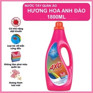 Nước tẩy quần áo màu Axo 1.8L