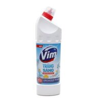 Nước tẩy rửa bồn cầu Vim trắng sáng hương chanh sả