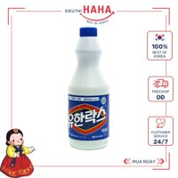 Nước tẩy rửa đa năng Hàn Quốc CLOROX YUHAN 1l 유한락스(레귤러) 1리터