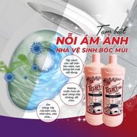 Nước tẩy rửa nhà vệ sinh OKAY Thái Lan 960ml siêu mạnh, siêu trắng sáng đánh tan vết bẩn.