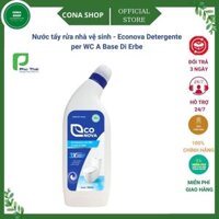 Nước tẩy rửa nhà vệ sinh Econova Detergente per WC A Base Di Erbe đặc biệt không có mùi hoá chất tẩy rửa, cona shop