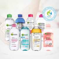 Nước tẩy trang (400ml) làm sạch, cấp ẩm cho da Garnier Micellar Cleansing Water, Pháp