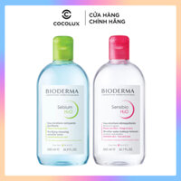Nước Tẩy Trang Bioderma 100ml, 500ml Của Pháp Chính Hãng, Nước Tẩy Trang Da Dầu Mụn, Da Nhạy Cảm