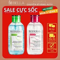 Nước Tẩy Trang Bioderma 500ML Dành Cho Da Dầu, Da Nhạy Cảm Bản Nội Địa Pháp Chính Hãng