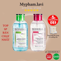 Nước tẩy trang Bioderma 500ml màu Hồng dành cho da nhạy cảm