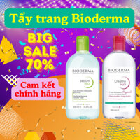 Nước Tẩy Trang Bioderma Chính Hãng Cho Da Dầu Mụn, Nhạy Cảm 500Ml