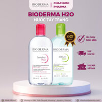 Nước tẩy trang Bioderma da nhạy cảm, da nhờn mụn