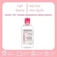 Nước tẩy trang BIODERMA hồng 500ml