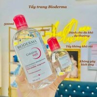 Nước tẩy trang bioderma hồng H20 100ml - 500ml l