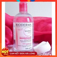 Nước Tẩy Trang BIODERMA Màu Hồng 500ml