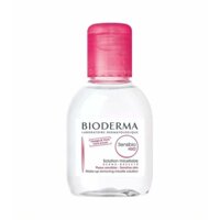 Nước tẩy trang BIODERMA màu hồng 100ml chính hãng