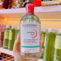 Nước tẩy trang Bioderma Pháp màu hồng da khô, thường