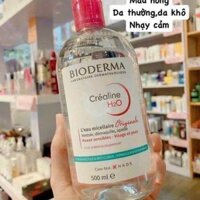 Nước Tẩy Trang Bioderma Pháp Làm Sạch Sâu Cho Da Dầu, Da Nhạy Cảm Màu Hồng 500ml