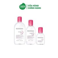 Nước tẩy trang Bioderma sensibio H2O nắp hồng cho da thường, da khô (100ml-250ml-500ml)